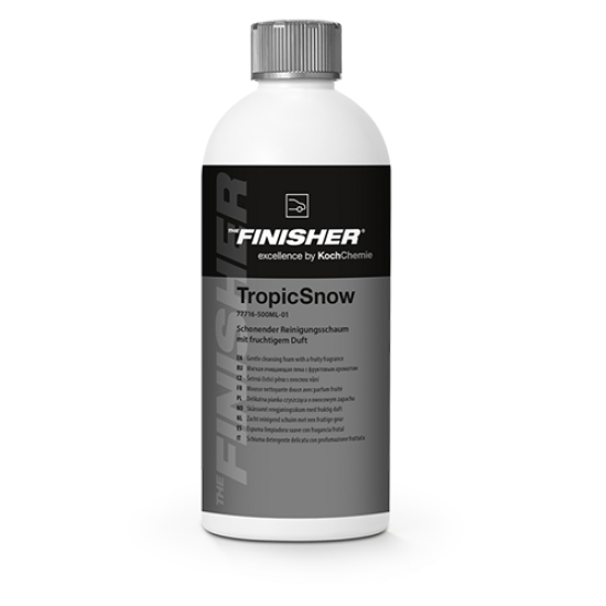THE FINISHER TropicSnow είναι ένας αφρός καθαρισμού THE FINISHER TropicSnow είναι ένας αφρός καθαρισμού