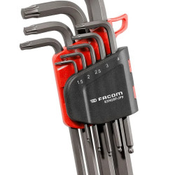 FACOM 83HGRP.JP9PB: Σετ 9 τεμαχίων Κλειδιά Άλεν (Hex) OGV® GRIP