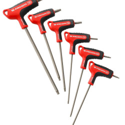 FACOM 89XGRP.J6PB: Σετ 6 τεμαχίων Κλειδιά Torx® OGV® GRIP σχήματος "Τ"