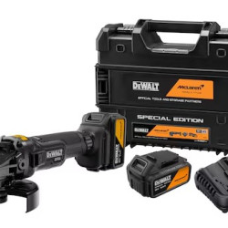 DEWALT X MCLAREN F1 TEAM 18V XR BRUSHLESS ΓΩΝΙΑΚΟΣ ΤΡΟΧΟΣ 125MM - 2 X 5AH