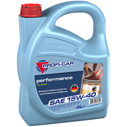Λάδι μηχανής 15W-40 Performance 4Lt