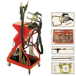 Ψηφιακή ηλεκτροπόντα 10KVA με πνευματικό πιστόλι TECNA
