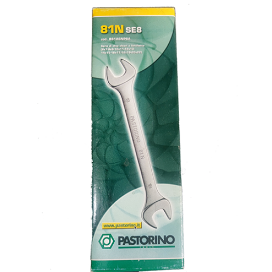 Σετ με 8 γερμανικά κλειδιά 6-22 mm PASTORINO