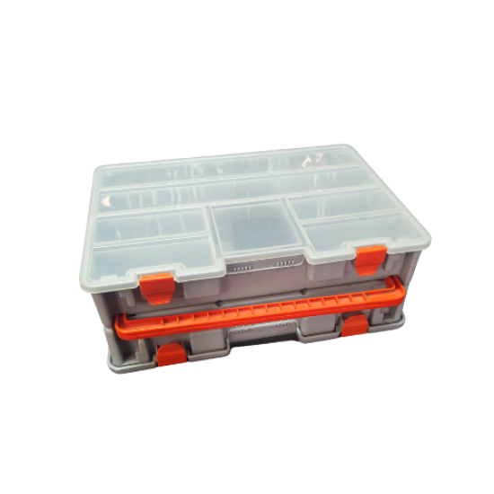 Βαλίτσα διπλή πλαστική 44.3x31.7x16cm ArtPlast