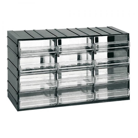 Κασετίνα πλαστική 12 θέσεων 382x148x230mm ArtPlast