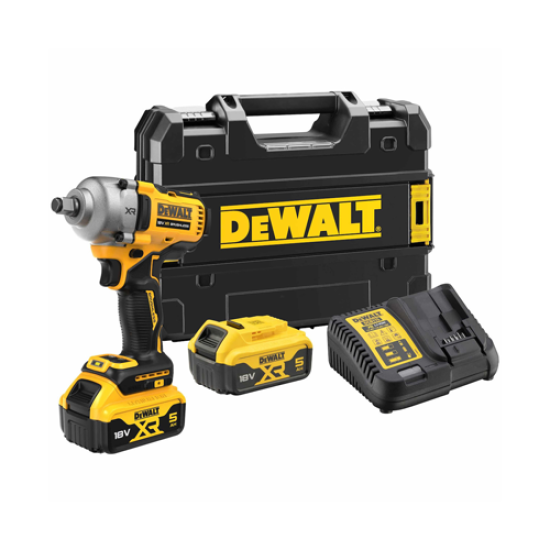 Μπουλονόκλειδο 18V 2x5Ah με Υποδοχή 1/2" DeWALT Μπουλονόκλειδο 18V 2x5Ah με Υποδοχή 1/2" DeWALT