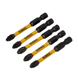 Κρουστικές μύτες 5 x PZ2 DeWALT