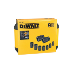 Καρυδάκια αέρος 10-27mm 9τμχ DeWALT Καρυδάκια αέρος 10-27mm 9τμχ DeWALT