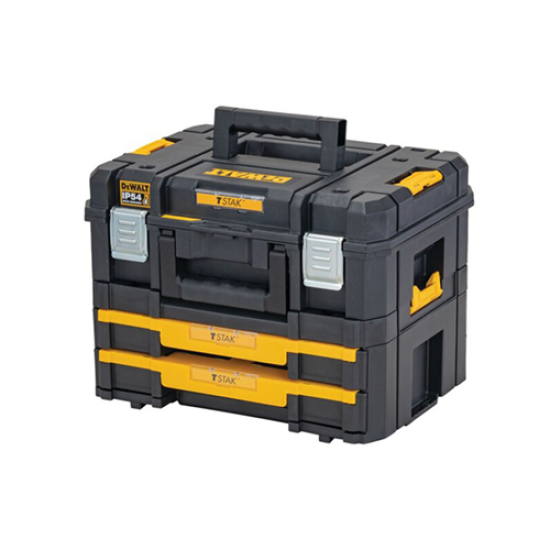 Εργαλειοθήκη TSTAK II με διπλό συρτάρι TSTAK IV DeWALT