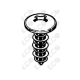 Λάμα/βίδα μαύρη 5,5X14mm (50τεμ) Λάμα/βίδα μαύρη 5,5X14mm (50τεμ)