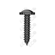 Λάμα/βίδα μαύρη ροδέλλα TORX 4,8X22mm (50τεμ.) Λάμα/βίδα μαύρη ροδέλλα TORX 4,8X22mm (50τεμ.)