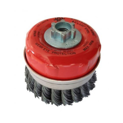 Συρματόβουρτσες γωνιακού τροχού με στριφτή καμπάνα Συρματόβουρτσες γωνιακού τροχού με στριφτή καμπάνα