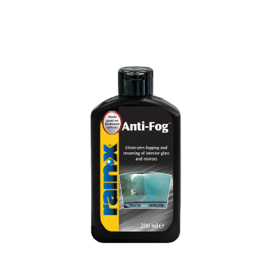 Aντιθαμβωτικό εσωτερικών επιφανειών παρμπρίζ RAINX ANTI-FOG Rain X