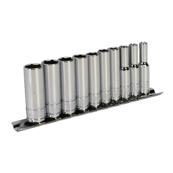 Καρυδάκια 1/4" μακριά σετ 10τεμ Sealey 