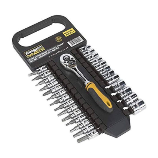 Σετ καρυδάκια 1/4" 27τεμ Sealey 