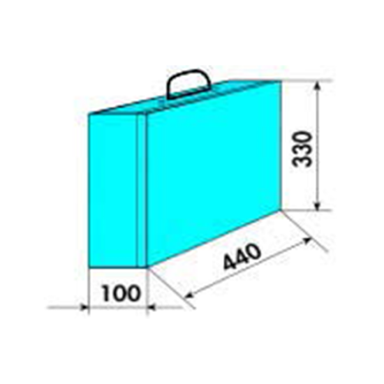 Βαλίτσα μεταλλική κενή