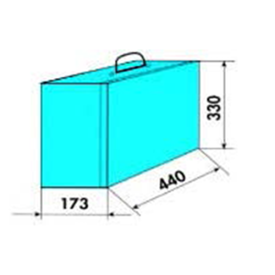 Βαλίτσα μεταλλική κενή