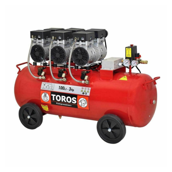 Αεροσυμπιεστής μονομπλόκ  oil free, silent  (χαμηλού θορύβου) TOROS