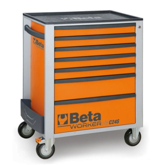 Τρόλεϊ με 7 συρτάρια, συλλογή 309 εργαλείων BETA Τρόλεϊ με 7 συρτάρια, συλλογή 309 εργαλείων BETA