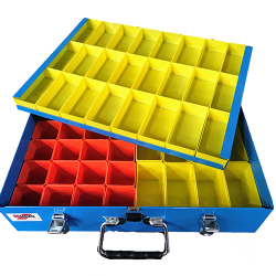 Βαλίτσα μεταλλική με θήκες FRANCOM Italy