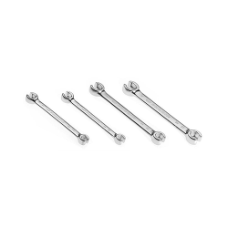 Σετ 4 ρακορόκλειδα με πατούρα