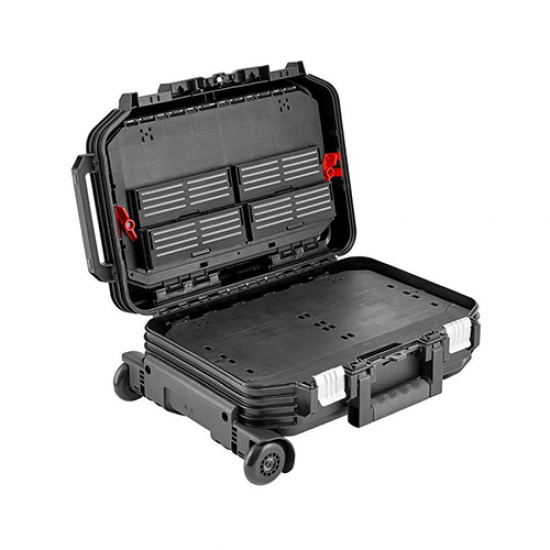 Βαλίτσα για εργαλεία με ροδάκια μονή