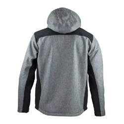 Δίχρωμο softshell μπουφάν εργασίας με αφαιρούμενη κουκούλα FACOM