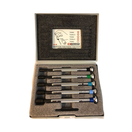 Σετ με 6 κατσαβιδια-καρυδάκια FACOM