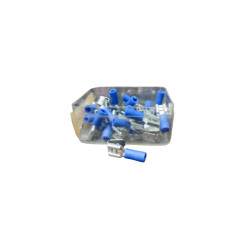 Ακροδέκτης αρσενικός με ασφάλεια 6,3