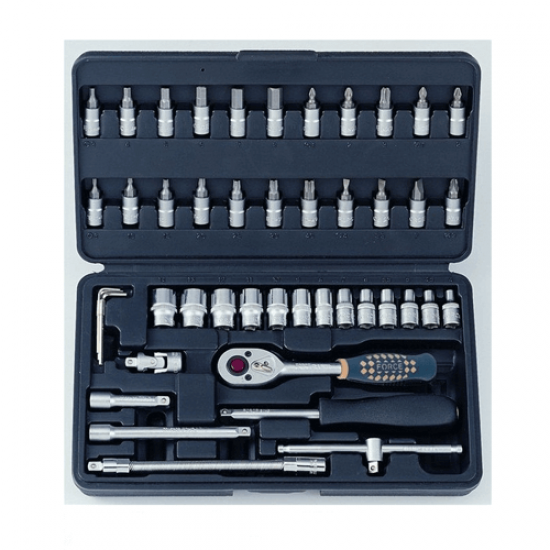 Κασετίνα καρυδάκια 1/4 46τεμ. Force