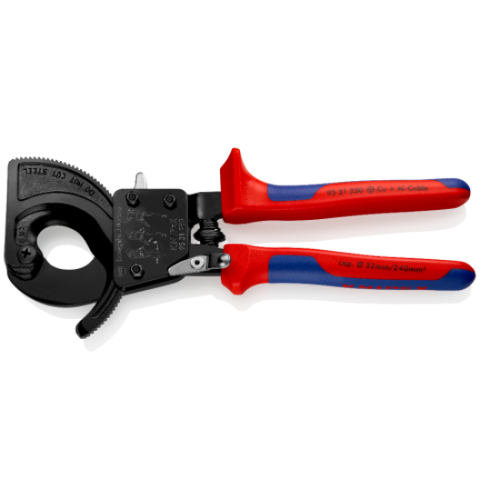 Κόφτης καλωδίων - λειτουργία καστάνιας 250mm KNIPEX