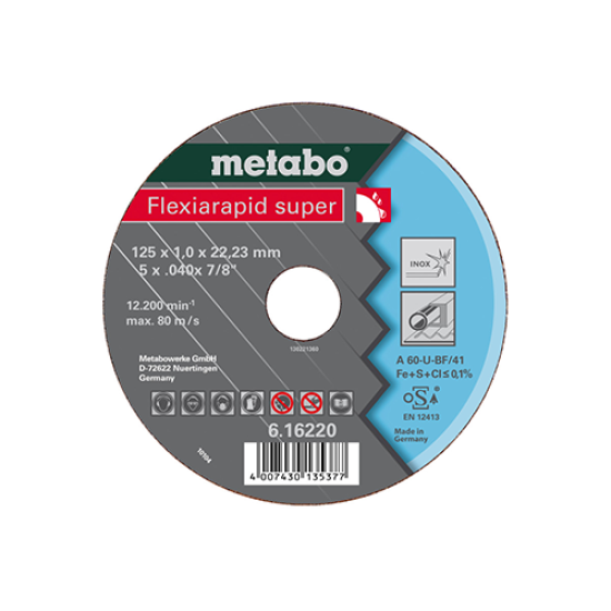 "Flexiarapid Super" Inox HydroResist METABO