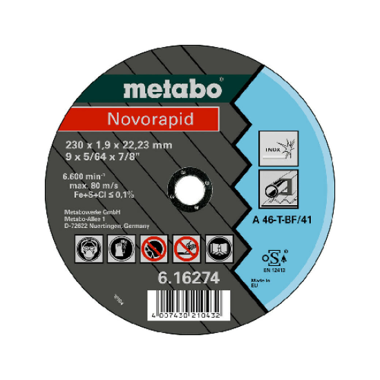 "Novorapid" Inox METABO