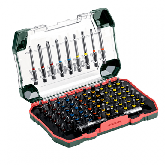 Σετ μύτες "SP" με μαγνητικό φορέα, 71 τμχ. σε κασετίνα