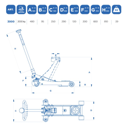 Γρύλος καρότσι 2 ton OMCN Γρύλος καρότσι 2 ton OMCN